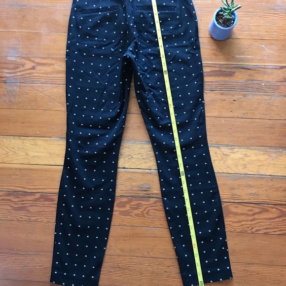 GAP Signature Skinny Ankle Pant, Black Geo Print - Picture 5 of 14